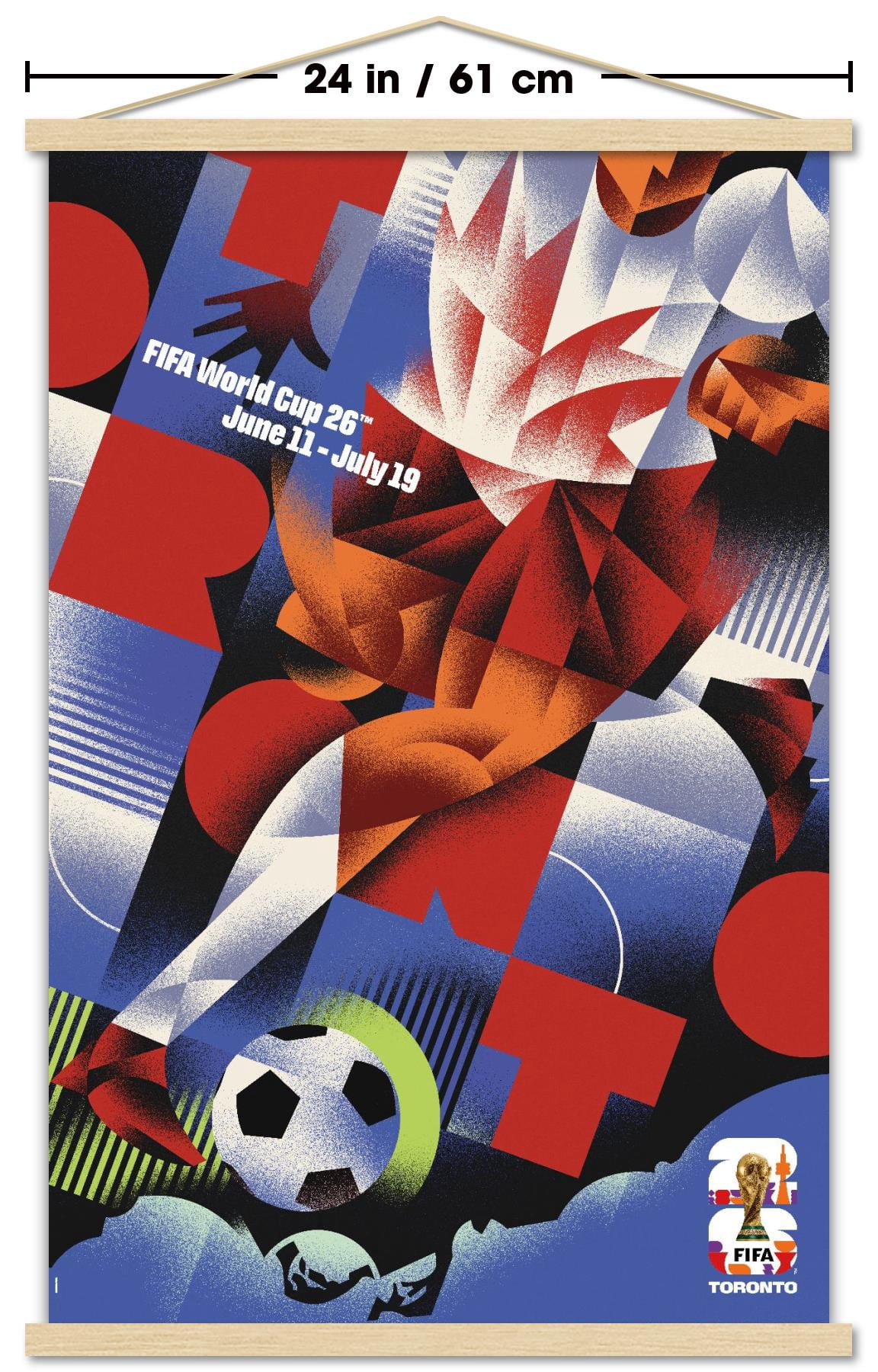FIFA World Cup 2026 - Toronto Wall Poster, 14.725