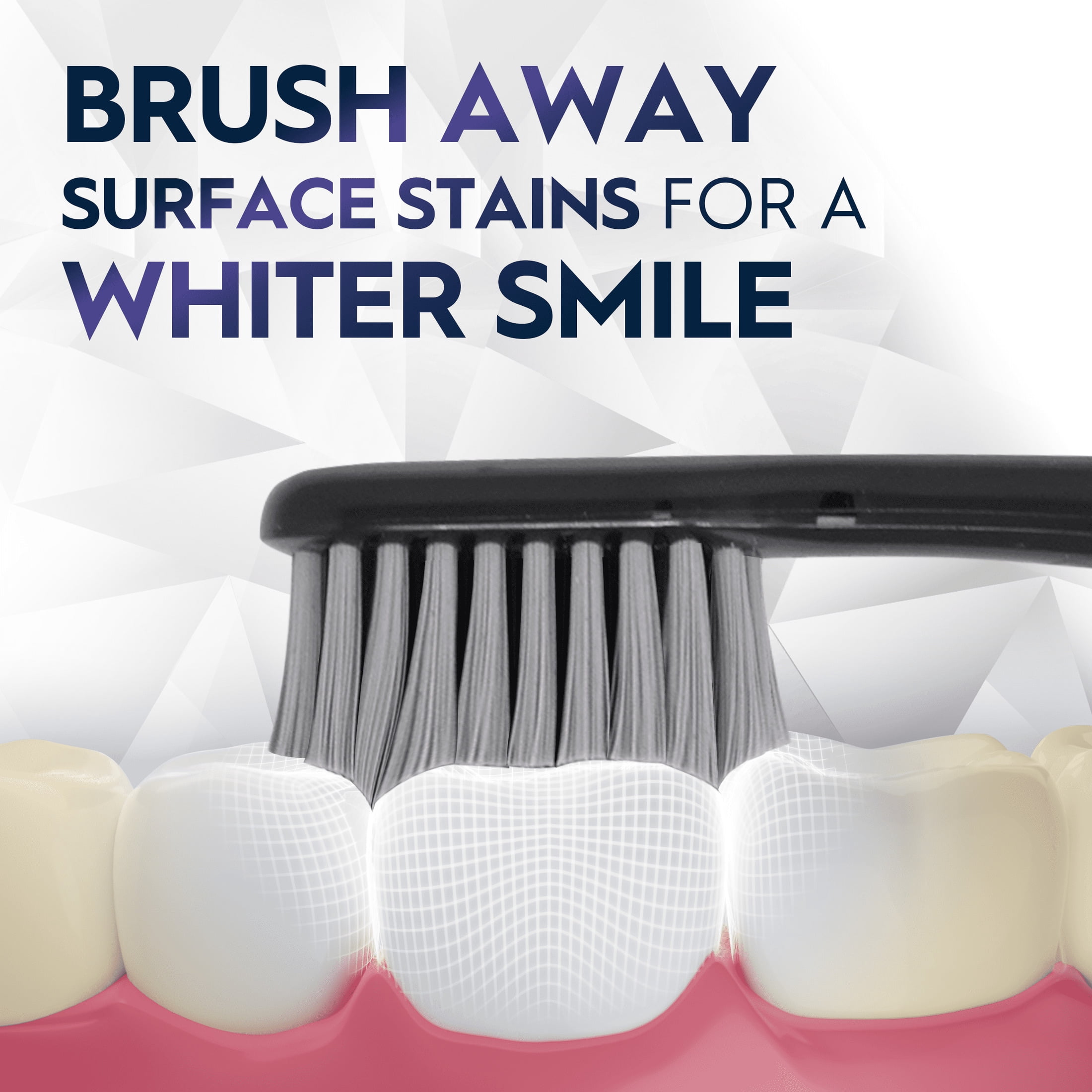 (2 pack) Oral-B Toothbrush Pro Whitening Brilliance, Extra Soft, Black and Teal, 2 Count