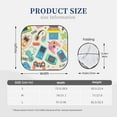 thumbnail image 2 of Kdxio Playing Video Games Print 2-Piece Sun Shade Front Windshield - Foldable Car Front Window Sunshades For Most Sedans Suv Truck, 2 of 6