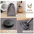 thumbnail image 5 of Vaukki Kitchen Rugs and Mats Non Skid Washable Set of 3,Rubber Backing Absorbent Kitchen Mats for Floor Front of Sink,Gray, 5 of 10