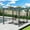 Blue, variant on Kozyard Morgan 10’ x 13’ Pergola, Aluminum Frame, Sunshade Canopy, Waterproof, Red