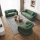 thumbnail image 5 of Relaxing Asiento Muebles Comfortable Sofa Bed For Large Family Villa All The Living Room Big Sofa Set With Real Genuine Leather My Lux Decor Round, 5 of 9