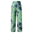 thumbnail image 4 of WEAIXIMIUNG Pantalon Homme Décontracté Mode Homme Décontracté Pantalon en Lin Imprimé avec Poches à Lacets Pantalon Grande Taille, 4 of 5