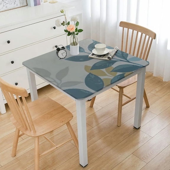 HAOXIT Square Table Cloth Decorations for Kitchen Dining 36*36
