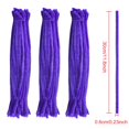 thumbnail image 3 of Craft Pipe Cleaners 100 PCS Purple Chenille Stem 6MM x 12 Inch Twistable Stems Children’s Bendable Sculpting Sticks for Crafts and Arts Purple, 3 of 8