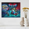 thumbnail image 5 of Danger Force Decorative Painting Canvas Wall Poster Art Picture Painting Hanging Picture Gift Living Room Posters Bedroom Painting Decor, 5 of 8