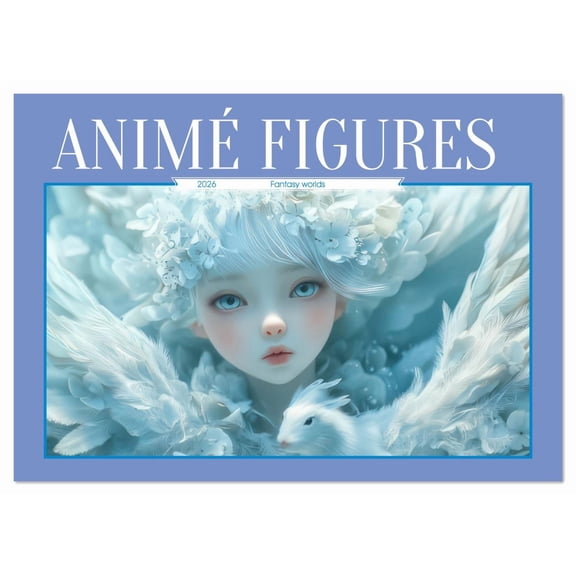 Animé figures - Fantasy worlds (Monthly Wall Calendar 2026 11.7 x 16.5 (open)), CALVENDO 14 Month Calendar