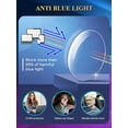 thumbnail image 6 of 2 Pack Reading Glasses,Quality Blue Light Blocking Reading Glasses,Filter UV Ray/Glare Computer Readers,Stylish Lightweight Spring Hinges Eyeglasses for Women Men(2-pack Black,1.25), 6 of 7