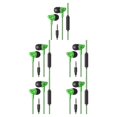 thumbnail image 2 of maskred Phone Music Wired Earphone In -ear Wire Control Cellphone 3 .5mm Plug Earbuds Headset 70cm 5Set, 2 of 6