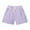 Purple, variant on Esaierr Kids Toddlers Boys Girls Shorts Elastic Waist Summer Casual Short Pants Baby Solid Pants Five-Quarter Pants 9M-5T