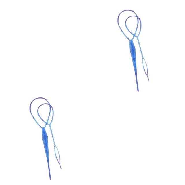 Soidarity 2 uds accesorios mágicos para el cabello buen DIY peinado para el cabello decoración de plástico para el cabello para Type3 NO3