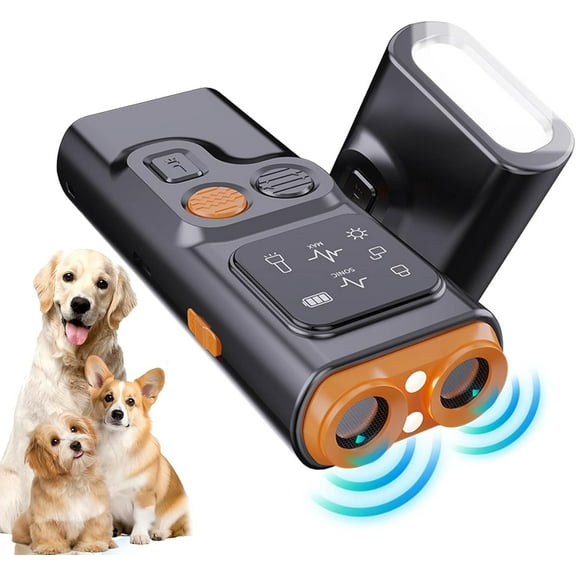 BarkGuard - Bark Guard Anti Barking Device for Dogs, 2024 New Dog Bark Deterrent Device with HD Display and LED Flashlight, Stop Bad Behavior Without Yelling or Swatting
