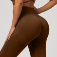 thumbnail image 7 of High Waisted Leggings for Women JIANLAI Seamless High Waist Yoga Leggings Ribbed Knit Full Length Workout Pants Soft Stretch Athletic Trousers for Gym Fitness Running Daily Casual Wear, 7 of 7