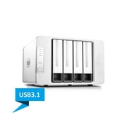 TerraMaster D4-300 USB 3.1(Gen1) Type-C Storage External Hard Drive Enclosure (Diskless)