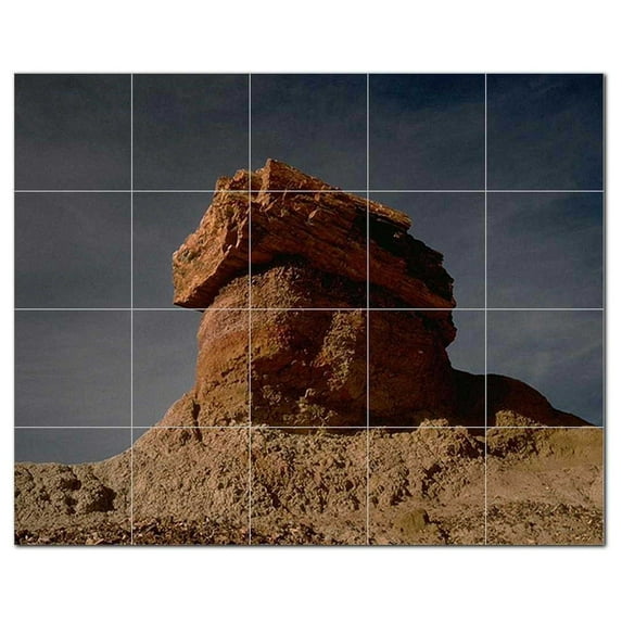 Deserts Npsh Ceramic Tile Mural Kitchen Backsplash Bathroom Shower, 404687-M54