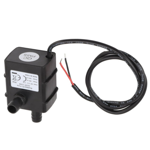 Bomba de Agua Sin Escobillas Eléctrica, Bomba Micro Centrífuga Bajo Consumo DC 12V de Bajo Ruido Anti interferencia para Acuario