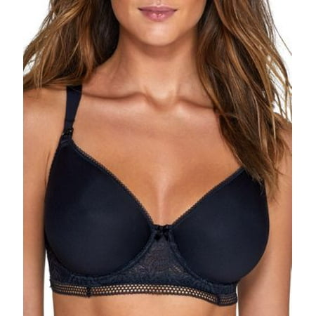 

Paramour by Felina | Carol Space Pad & Lace Nursing Bra | Maternity | Lace (Black 40DDD)