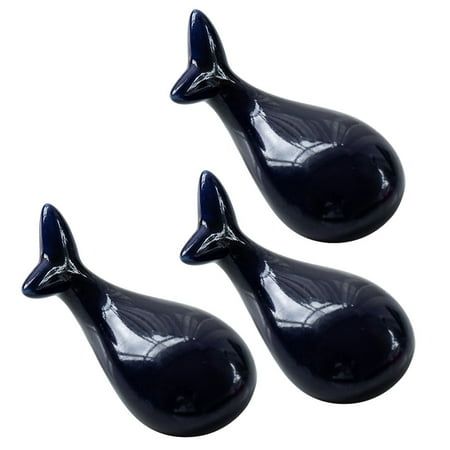 

Liveday Ceramic Cute Whale Shaped Chopsticks Rest Holders Cute Animals Decoration for Home Kitchen Table Decoration