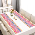 thumbnail image 2 of Colorful Cloud Star Pattern Summer Placemats Table Placemats Set Of 6-Linen Kitchen Washable Placemats Table Mats 11.8"x17.7" Non-Slip Heat Resistant, 2 of 5
