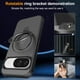 thumbnail image 2 of Funda Casehas para Google Pixel 10 Pro con soporte magnético, color negro, 2 of 8