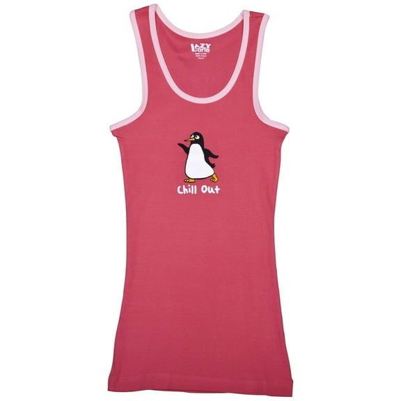 Penguin Chill Out Juniors Tank Top - Small