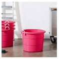 thumbnail image 5 of KeLiang 0402PKDC Stackable Plastic 18 Gallon Utility Storage Container Bucket Tubs with Rope Handles, , Set of 2 Buckets, 5 of 9