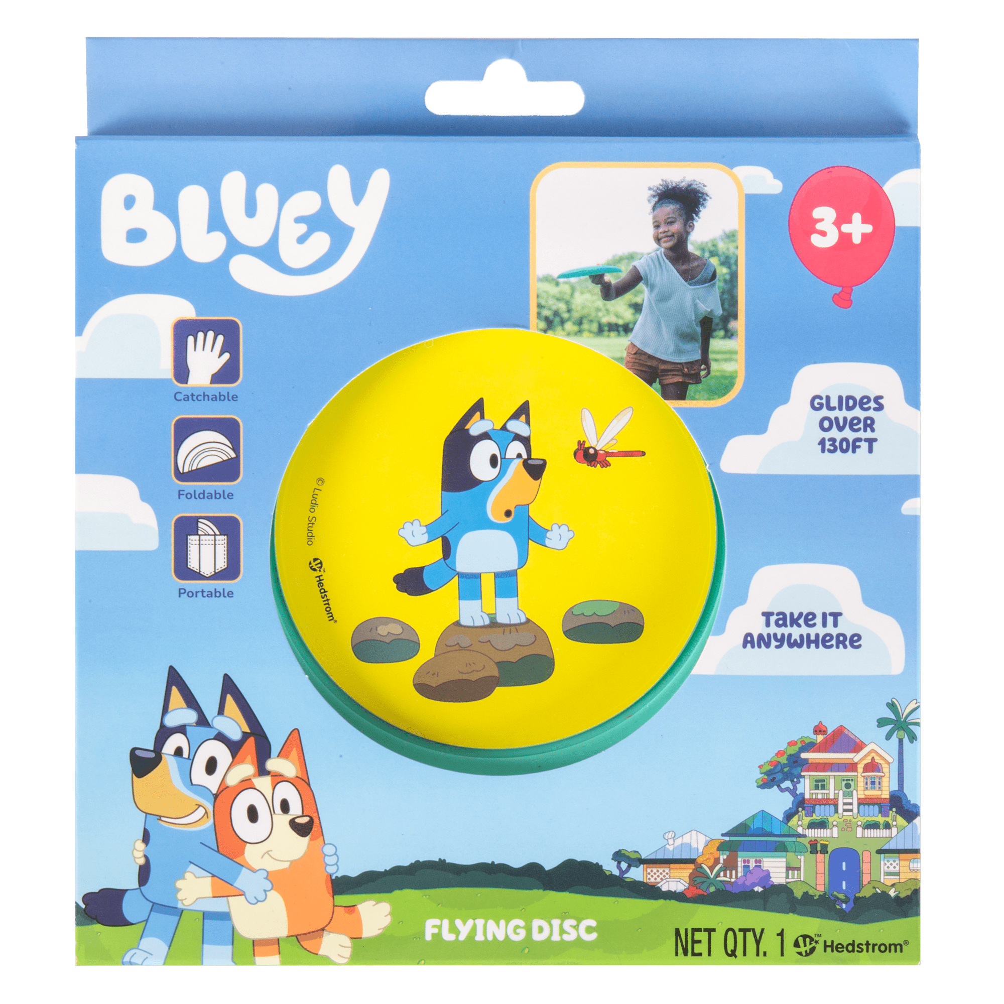 Bluey Flying Disc, for ages 3