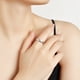 thumbnail image 4 of Anillo de plata S925 con moissanita y diamantes Mosan para hombre, anillo de hombre de fila recta europea y americana, 4 of 5