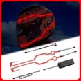 thumbnail image 2 of PFDDRW Guirlande Lumineuse LED Casque de Moto Signal de Conduite de Nuit Bande Clignotante 3 Modes, 2 of 8