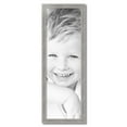 thumbnail image 2 of ArtToFrames 12" x 37" Classic Silver Picture Frame, 12x37 inch Silver Wood Poster Frame (WOM-4926), 2 of 7
