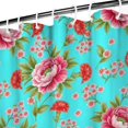 thumbnail image 3 of Pioneer Flower Floral Print Pattern Shower Curtain 72"x72", Bathroom Decorative Shower Curtain Set with 12 Hooks, Waterproof Washable, 3 of 6
