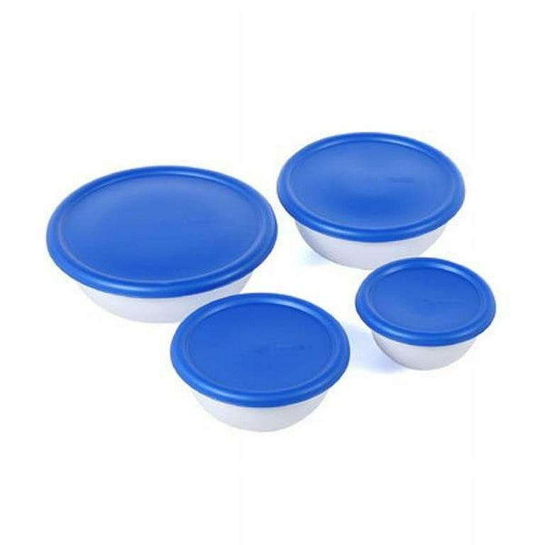 S-0717-WH Sterilite Plastic Set of Two 49 Ounce Bowls (case pack