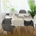 thumbnail image 3 of Yayeee Tablecloths 60" x 108" Rectangle Wrinkle Resistant Party Table Cover, Beige Cute Cats, 3 of 8