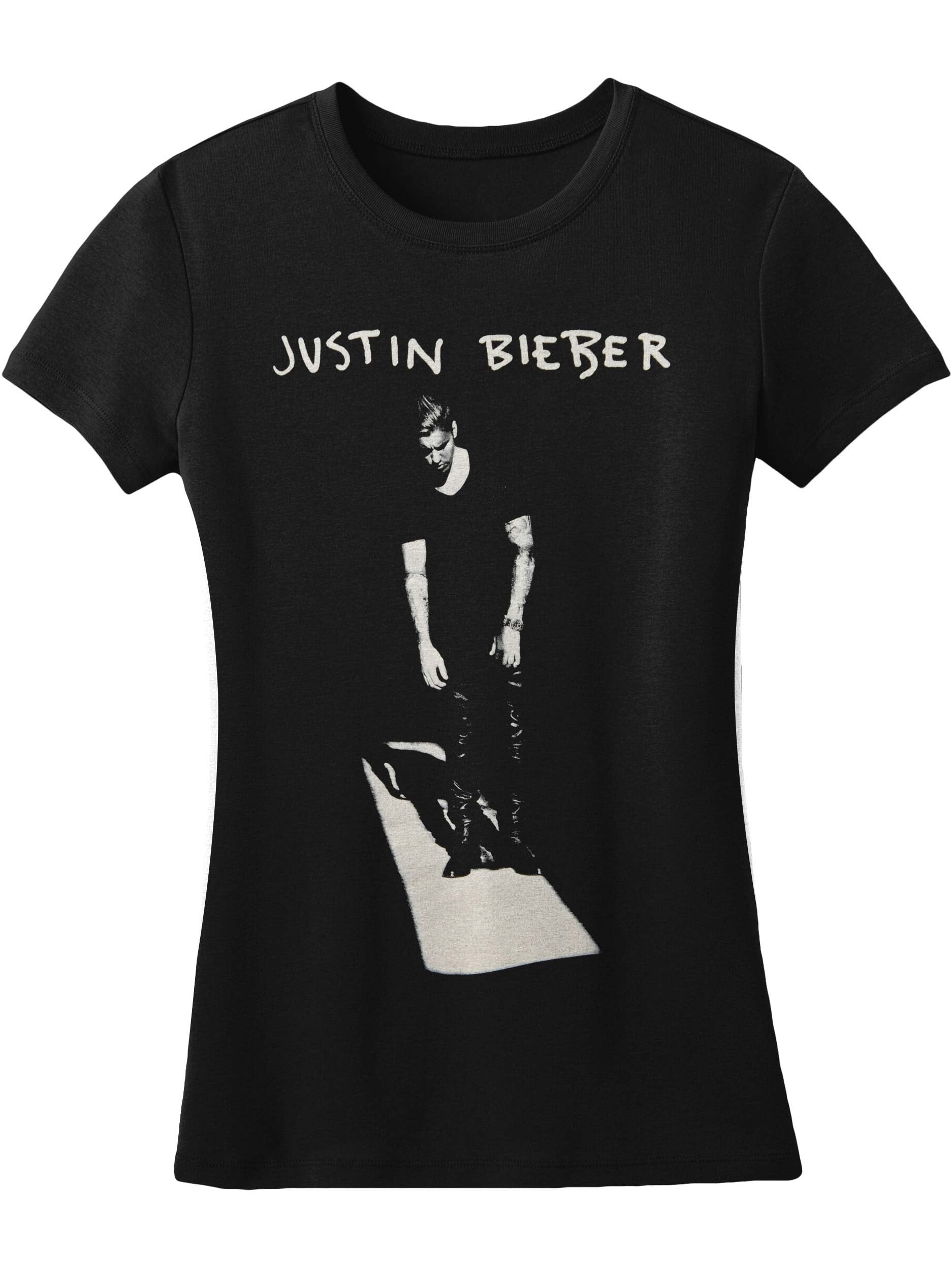 Justin Bieber Justin Bieber Jb Floor Junior Top Black Walmart Com