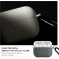 thumbnail image 6 of Native Union Active Case for AirPods Pro 3 – Silky Smooth Matte Silicone Case with Clip to Attach Anywhere (Slate Green), 6 of 6