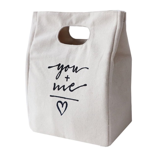 Bolsa de almuerzo aislada Advancent Contenedor de almacenamiento de frutas para Picnic al aire libre beige