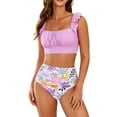 thumbnail image 1 of JAKANYQ Bikini Rétro à Volants Personnalité Décontractée pour Femmes, TTG, 1 of 8