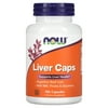 NOW Supplements, Liver Caps with Milk Thistle and Eleuthero, Supports Liver Health*, 100 Capsules