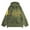 Army Green, variant on Men's Windbreakers Windbreaker Front-Zip Jacket Unisex Fashion Long Sleeves Hooded Solid Zipper Cardigan Outdoor Workwear Trench Coat Black 3XL
