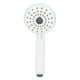 thumbnail image 1 of Cabezal de ducha presurizado ABS de mano dos modos rociador de ducha de alta presión evita salpicaduras accesorios de baño blanco, 1 of 5