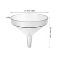 thumbnail image 2 of FUTUREORYY 2Pcs Simple Design Plastic Cooking Utensils for Pouring and Filtering Liquids, 2 of 7