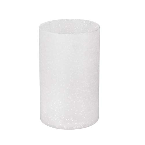 Giluta Frosted Seeded Glass Shade Cylinder Lamp Replacement Modern Style Wall Sconce Pendant Shades With 1 5 8 Inch Fitter A00008 Com Giluta Frosted Seeded Glass Shade, Glass Pendant Lamp Shade Replacements