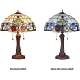thumbnail image 4 of RADIANCE Goods Tiffany-Style 2 Light VictorianTable Lamp 16" Shade, 4 of 5