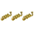 thumbnail image 3 of Ruiboury Sparkling Brilliant Lighting For Christmas Decoration Different White/Gold Ribbon 5m+50 lights 3Set, 3 of 6