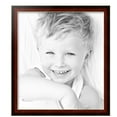 thumbnail image 2 of ArtToFrames 23" x 26" Matte Mahogany with Gold Accent Diploma Picture Frame, 23x26 inch Brown Wood Poster Frame (WOM-5109),  Pack, 2 of 7
