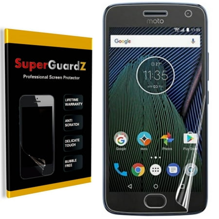 [8-Pack] For Motorola Moto G5 Plus / Motorola Moto G Plus (5th Gen) - SuperGuardZ Ultra Clear Screen Protector [Anti-Scratch, Anti-Bubble] + 2 Stylus Pen