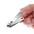 thumbnail image 2 of Unique Bargains 1 Set Stripe Pattern Nail Clippers Toenail Clippers Silver Tone, 2 of 7