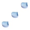 thumbnail image 3 of kurtrusly Multifunctional Hanging Shower Organiser – Rust-Proof And Stackable Storage Easy-to-Clean Shower Organiser No Drilling round blue 3Set, 3 of 6