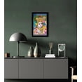 thumbnail image 5 of IBA Indianbeautifulart Lord Krishna Picture Frame Religious Poster Black Wall Frame Deity Photo Frame Wall Decor&nbsp;For Home/ Office/ Temple-6 x 8 Inches, 5 of 7