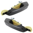 thumbnail image 3 of Rear Pair Exterior Door Handle Compatible with 2006-2012 Hyundai Entourage Kia Sedona Primed Paintable Without Key Hole 836504D000 836604D001 836604D000 836504D001 KI1520114 HY1521115, 3 of 5